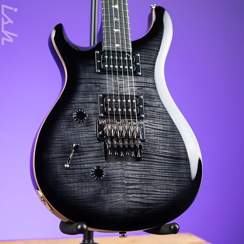

Электрогитара PRS SE Custom 24 “Floyd” Left-Handed Charcoal Burst