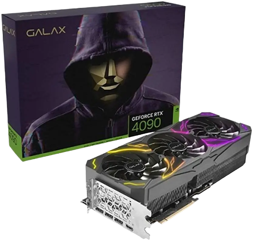 

Видеокарта Galax GeForce RTX 4090 SG 1 Click OC, 24GB