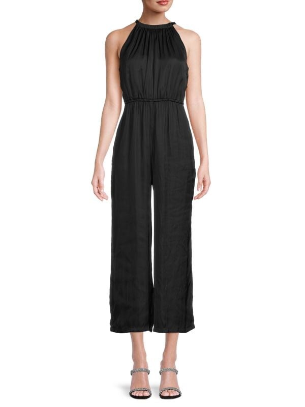 

Комбинезон Sam Edelman парашютный с лямкой на шее, черный