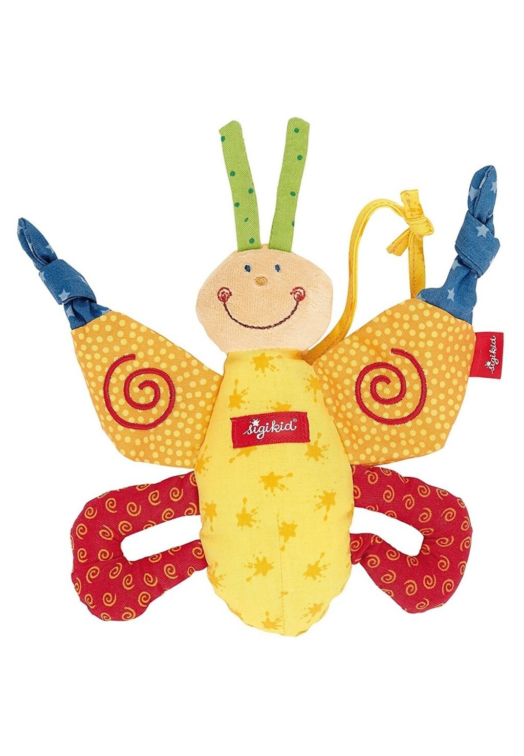 

Мягкая игрушка AKTIV SCHMETTERLING sigikid, цвет multi coloured