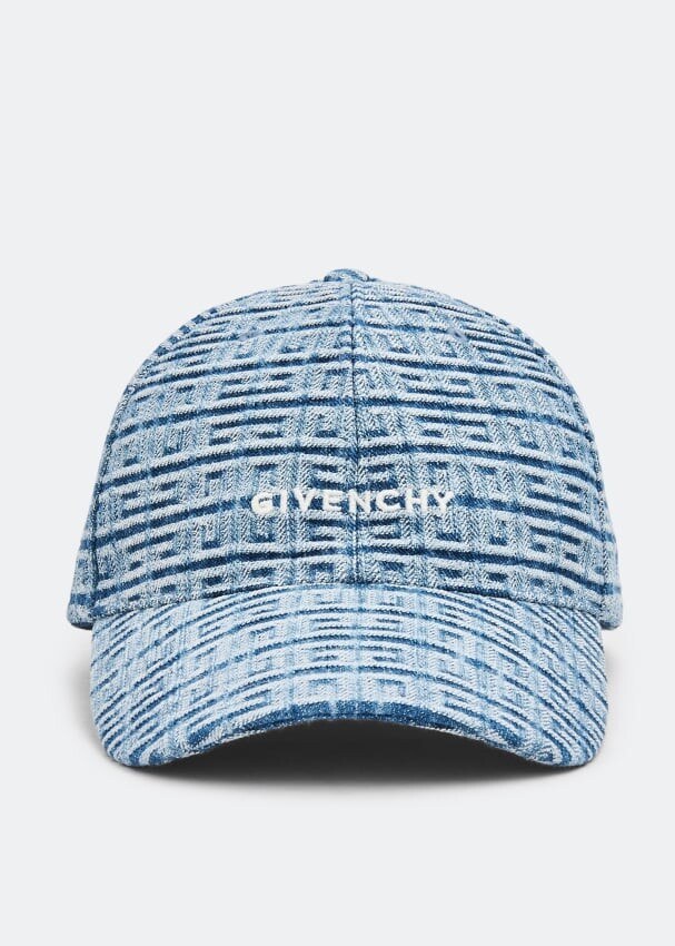 

Кепка GIVENCHY Embroidered curved cap, синий