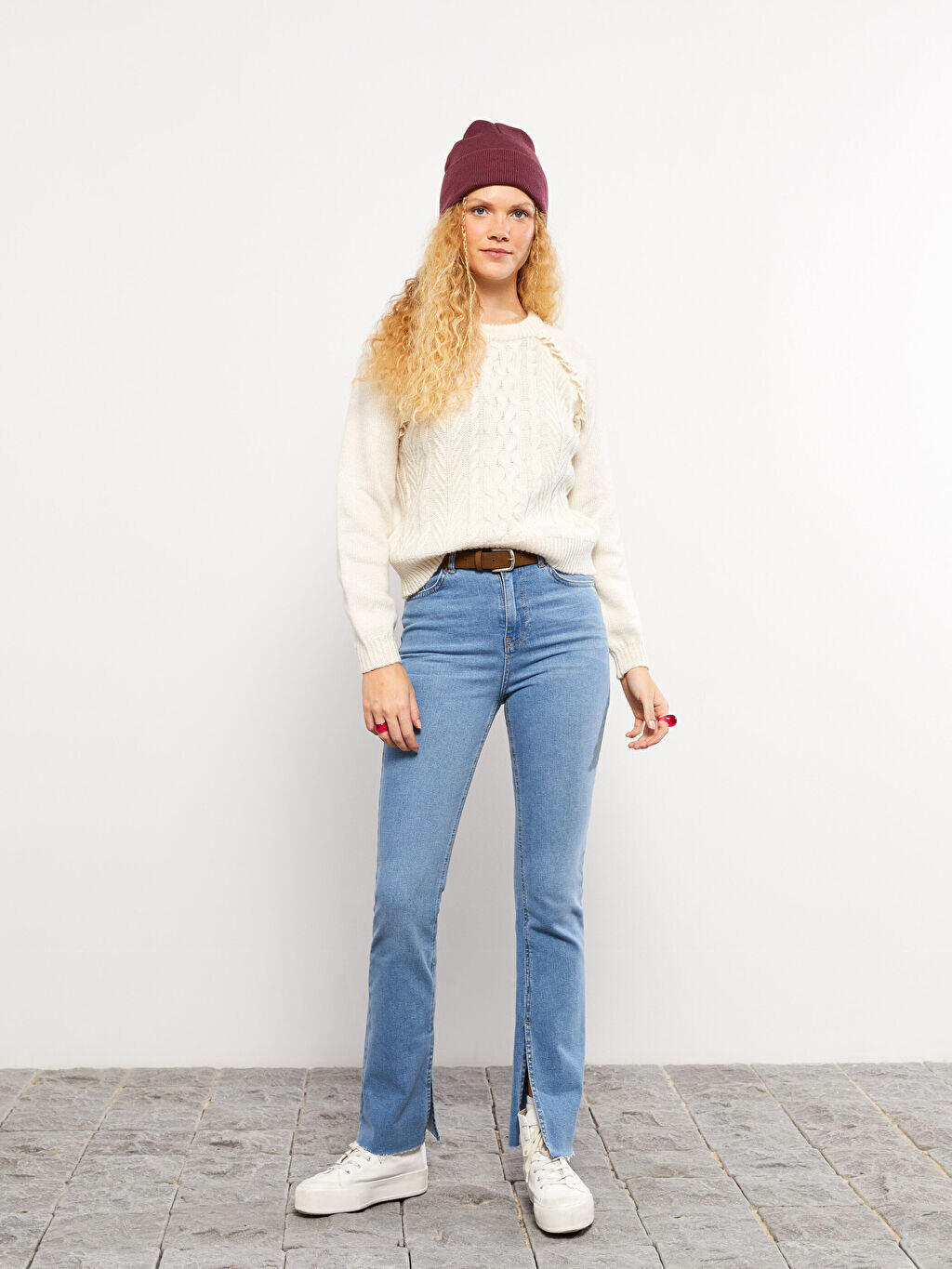

Однотонный женский берет LCW Accessories