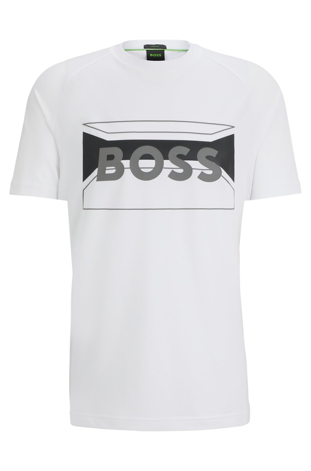 Футболка Boss Slim-fit In Stretch Piqué, белый