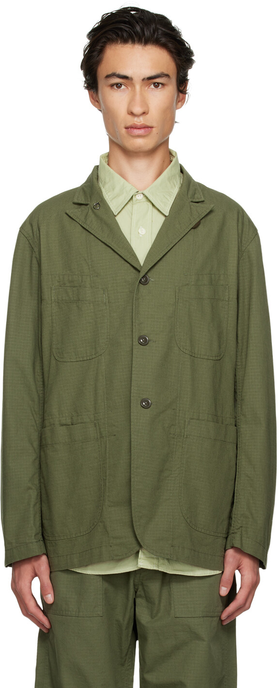

Куртка Бедфорд цвета хаки Engineered Garments