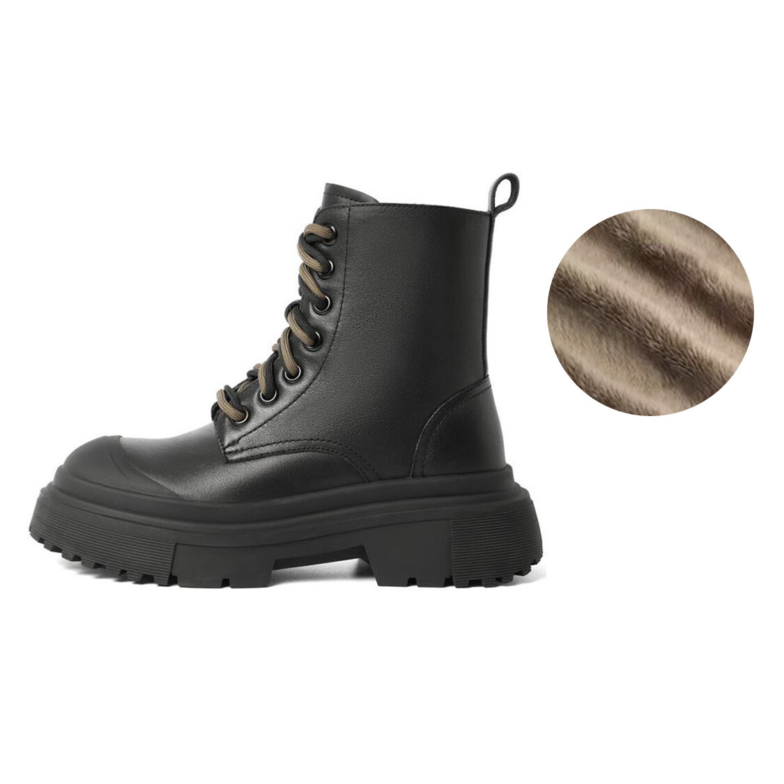 

Ботинки Martin Boot женские Belle, цвет Off-white - velvet