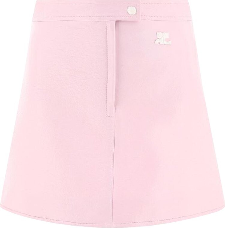 

Юбка Courrèges Vinyl Mini Skirt 'Light Pink', розовый