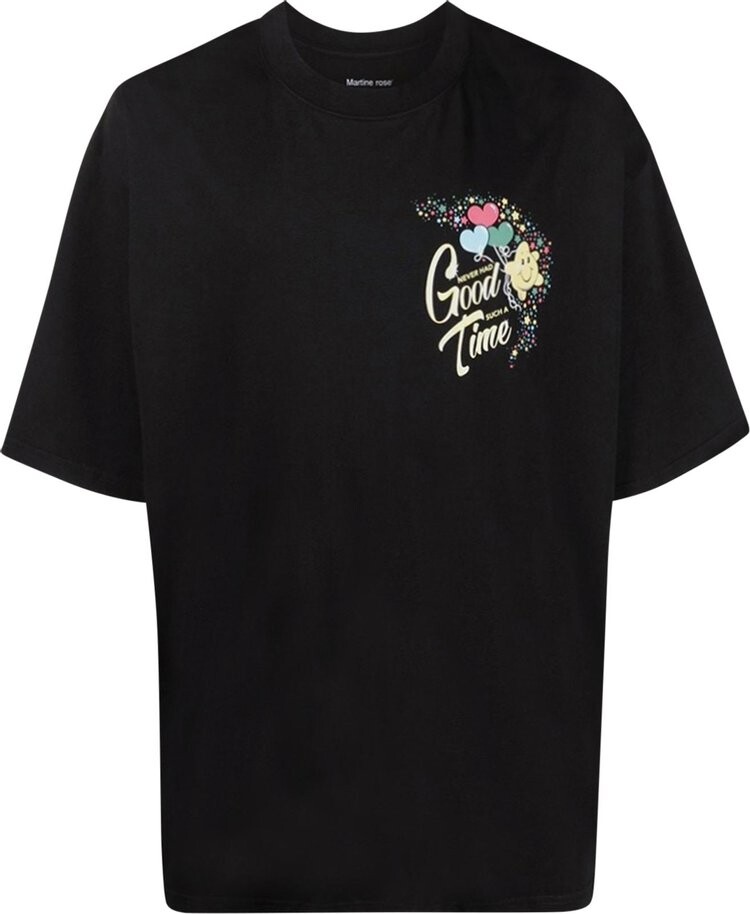 

Футболка Martine Rose Eyes Open Oversized T-Shirt 'Black', черный