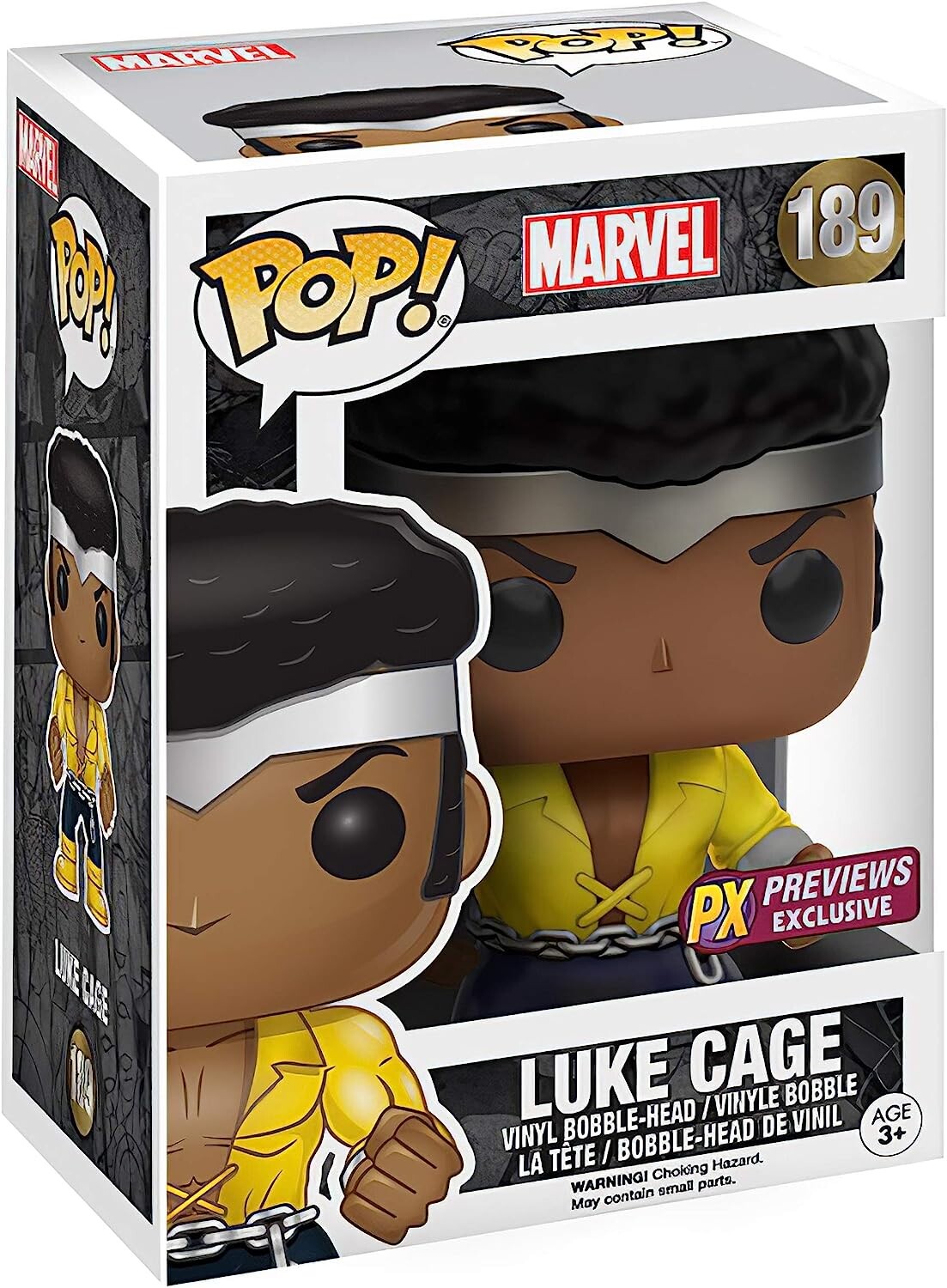 

Фигурка Funk o Pop! Luke Cage Vinyl Bundle with 1 Compatible 'ToysDiva' Graphic Protector