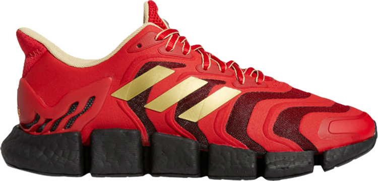 Кроссовки Adidas Climacool Vento 'Scarlet Black Gold', красный