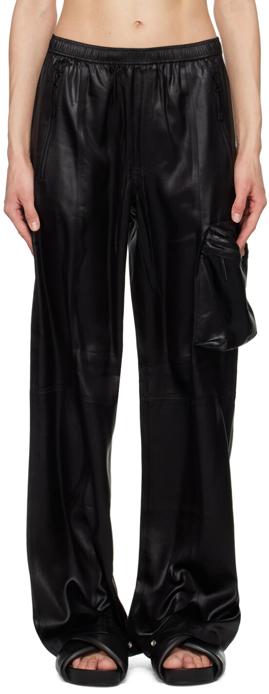 

Черные широкие брюки Filippa K, Черный