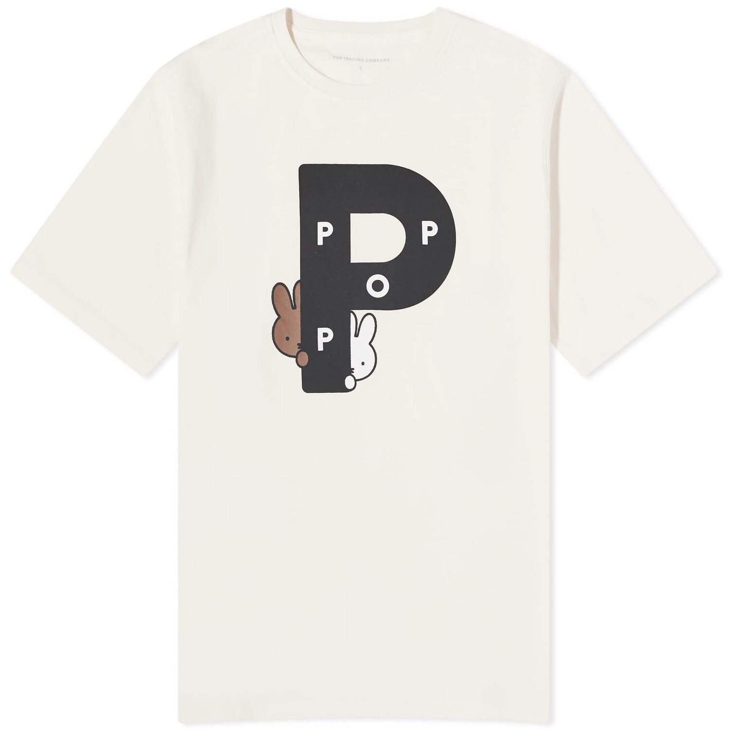 

Футболка Pop Trading Company X Miffy Big P, белый