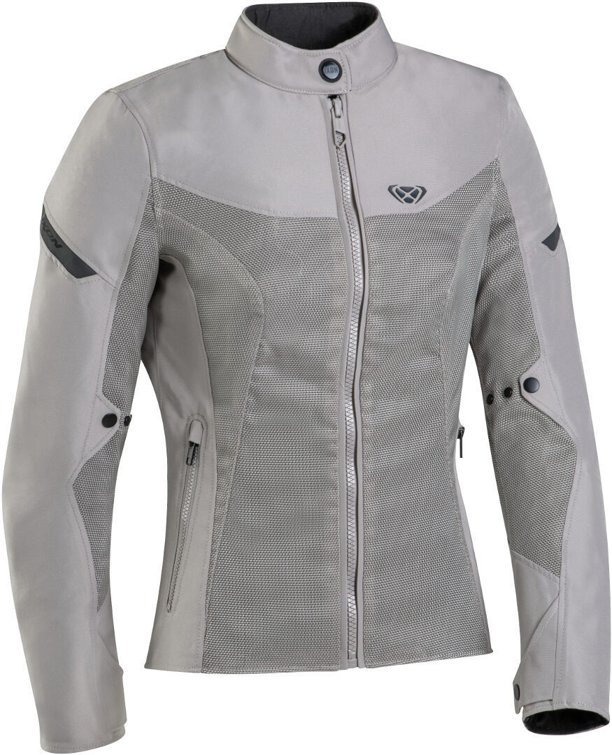 Куртка Ixon Fresh для женщин для мотоцикла Текстильная, серая куртка ixon fresh для мотоцикла текстильная хаки