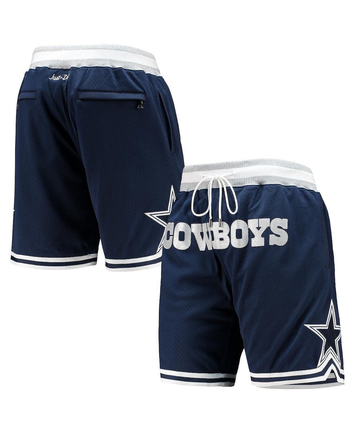 

Мужские темно-синие шорты dallas cowboys just don gold rush Mitchell & Ness, синий