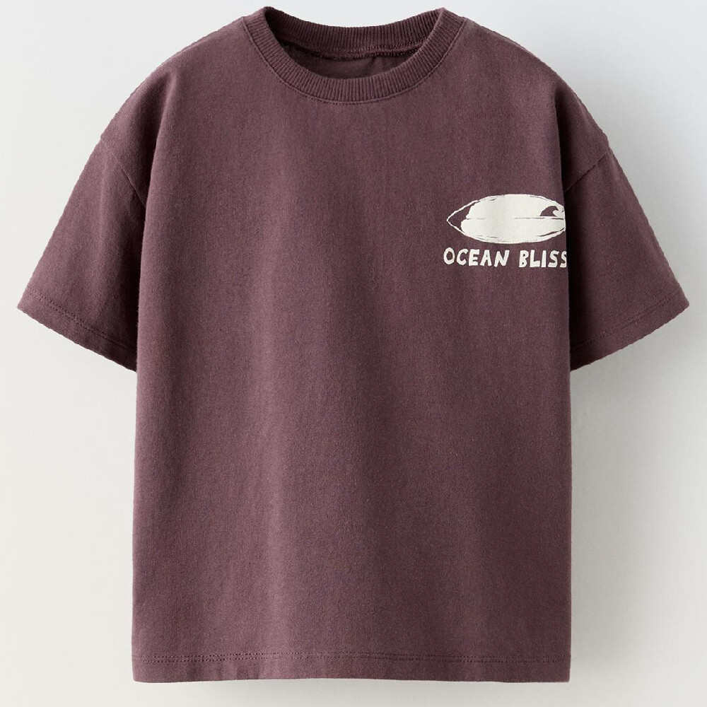 

Футболка Zara Big Olita Surf Board, темно-фиолетовый