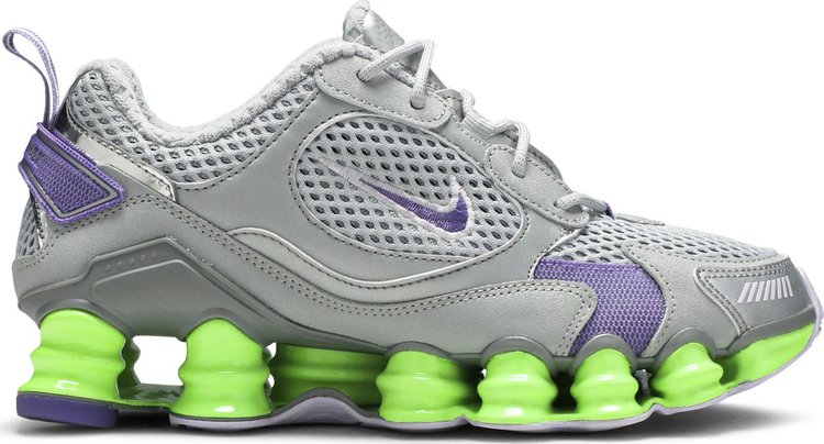 Кроссовки Nike Wmns Shox TL Nova 'Grey Neon', серый цена и фото