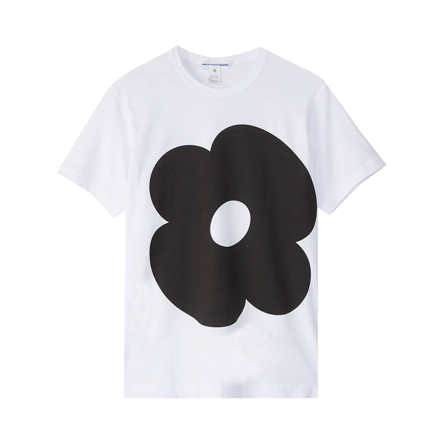 

Comme des Garçons SHIRT Футболка с цветочным принтом, цвет Белый