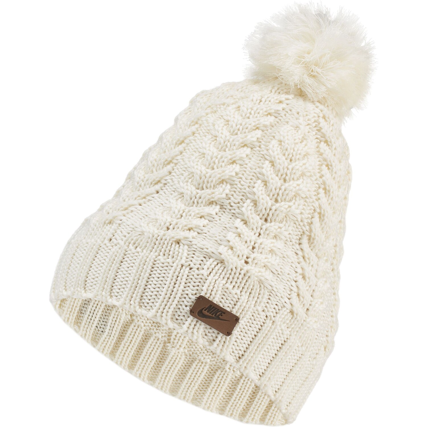 

Шапка Nike Knit Pom Beanie, бежевый