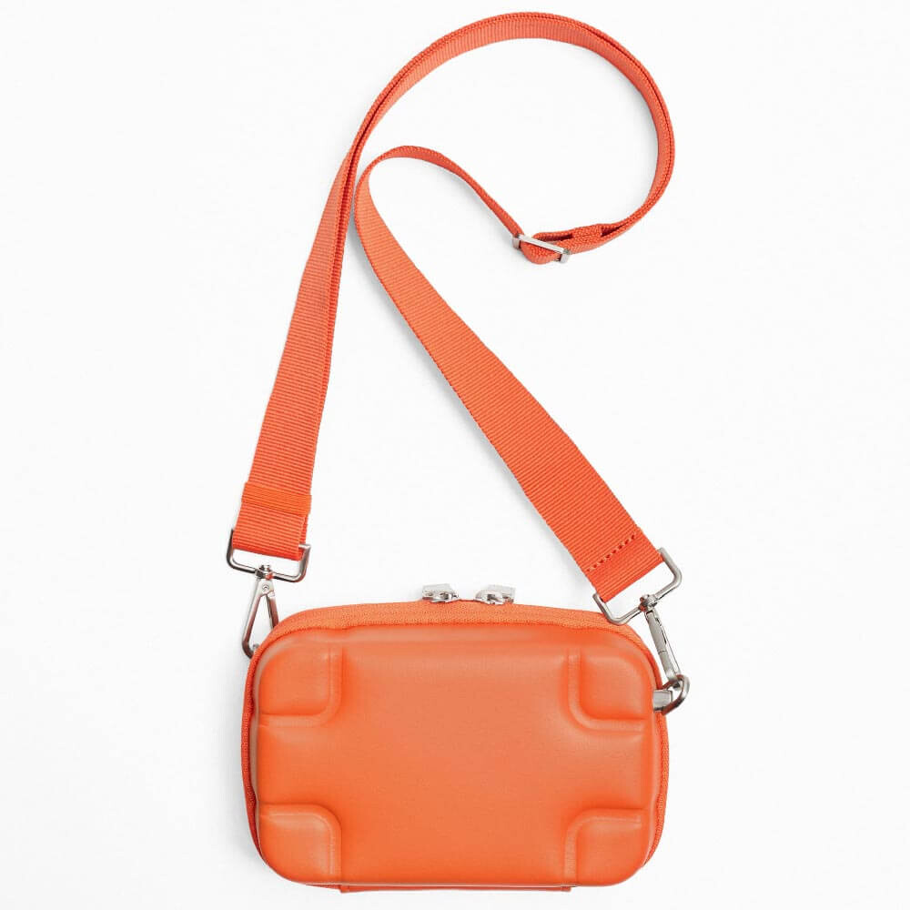

Сумка Zara Rigid Minaudiere Crossbody, оранжевый
