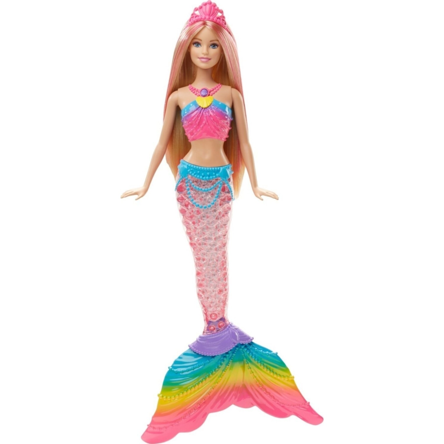 цена Кукла Barbie Rainbow Light Mermaid DHC40