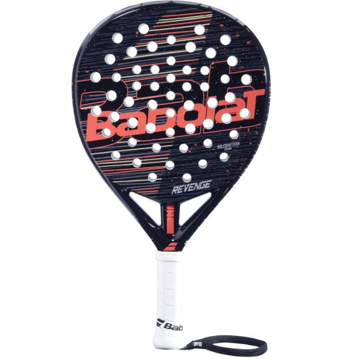 

Ракетка для паделя BABOLAT REVENGE WOMAN 22 женская чёрно-красная, черный Красный