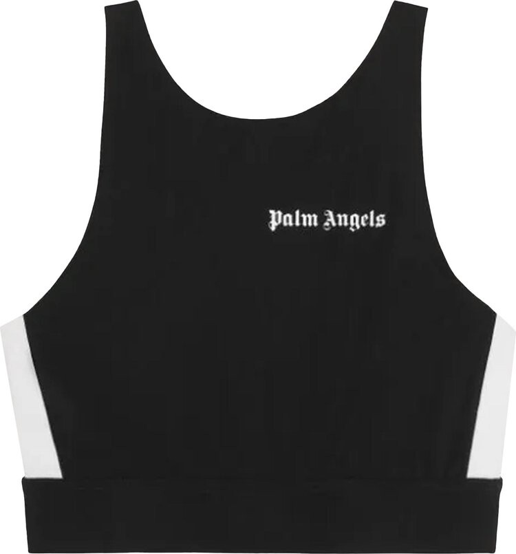 

Топ Palm Angels Training Track Top 'Black/White', черный