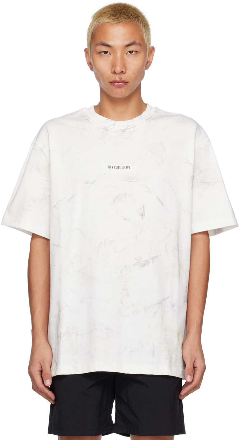 

Футболка свободного кроя Off-White Han Kjobenhavn, Белый