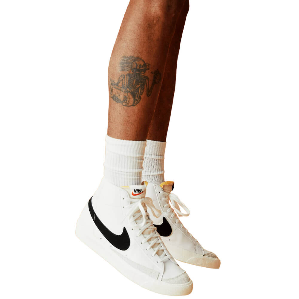

Кроссовки Nike Blazer Mid '77, белый/черный