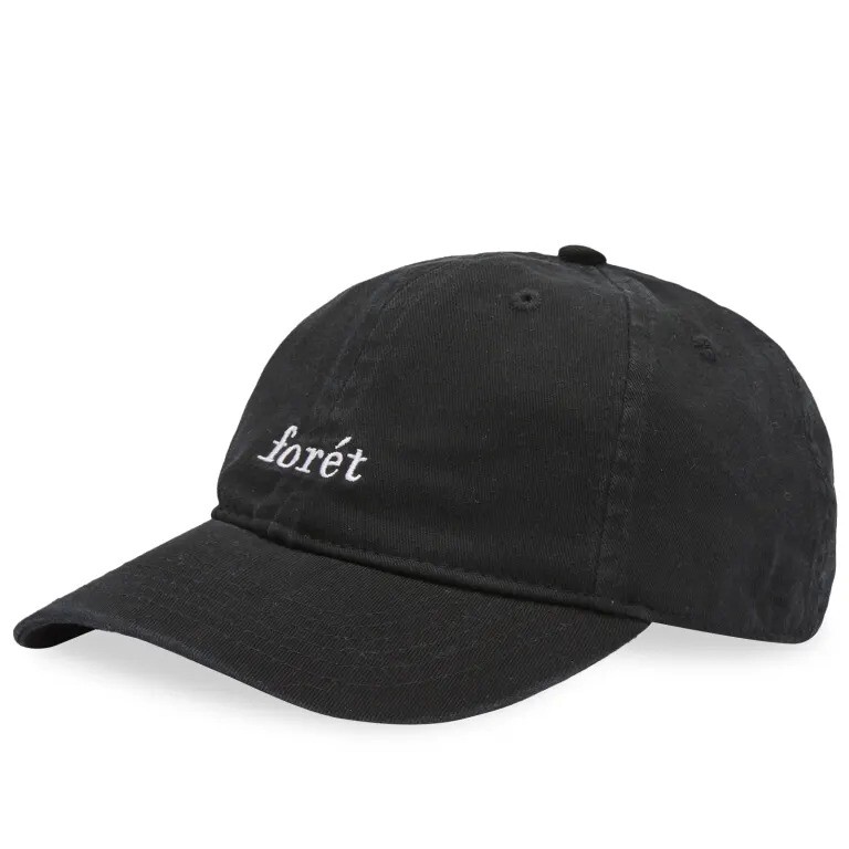 

Кепка Foret Hawk Washed, черный