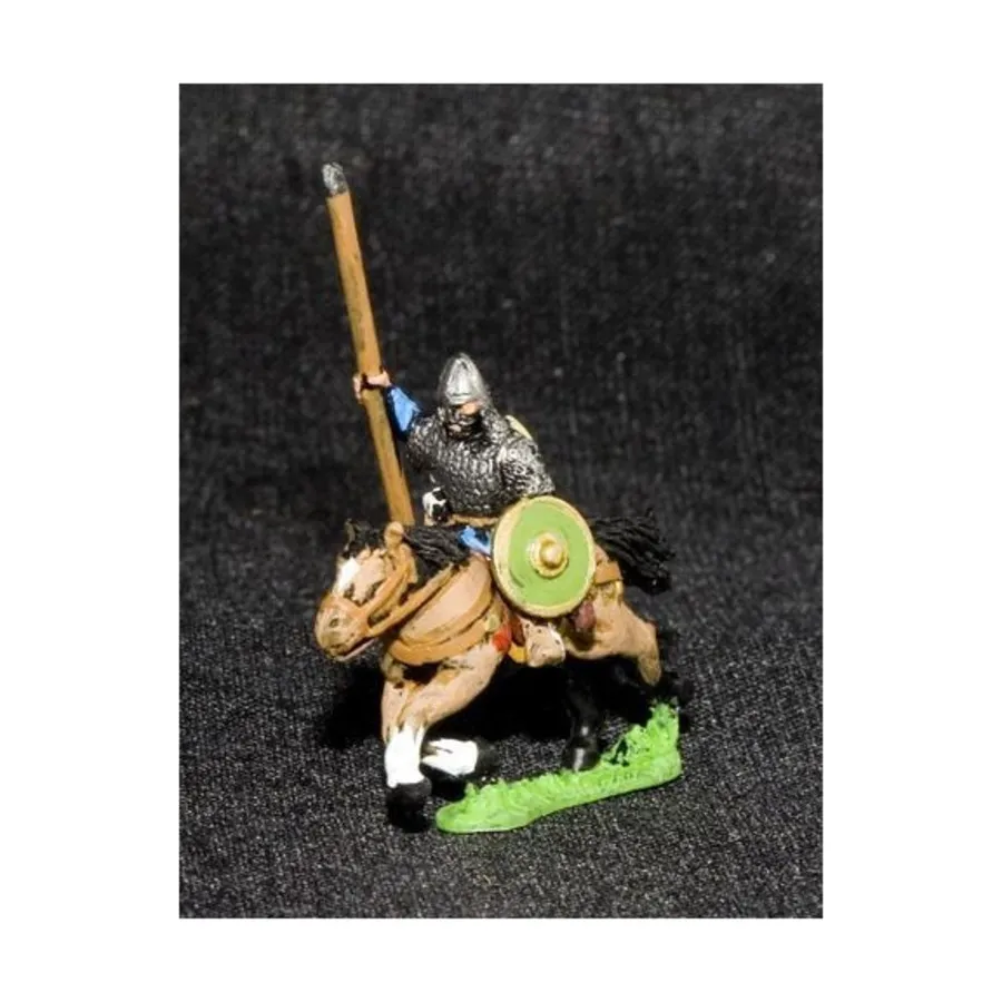 

Тяжелая кавалерия с полубронированной лошадью, Ancient Miniatures - Asiatic Hordes - Alan (15mm)