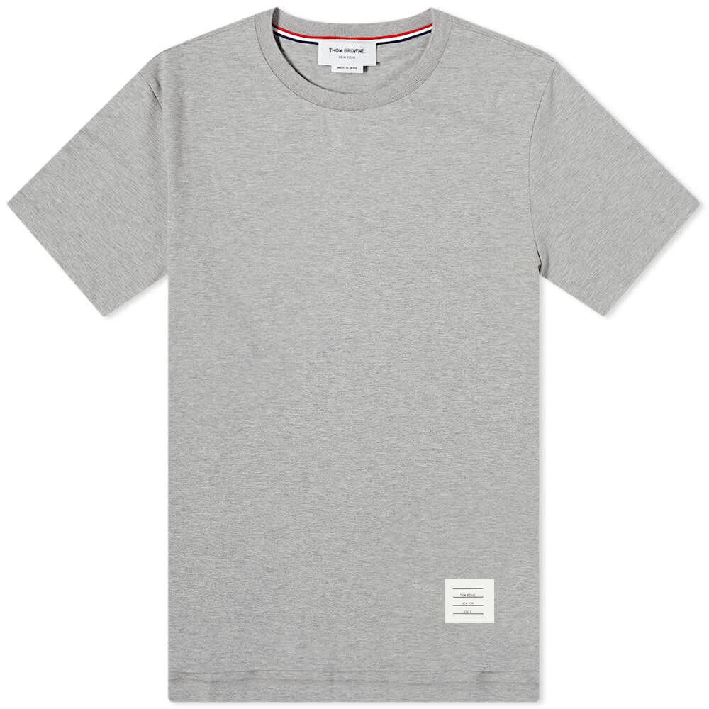 

Футболка Thom Browne Side Split Classic Tee, Серый