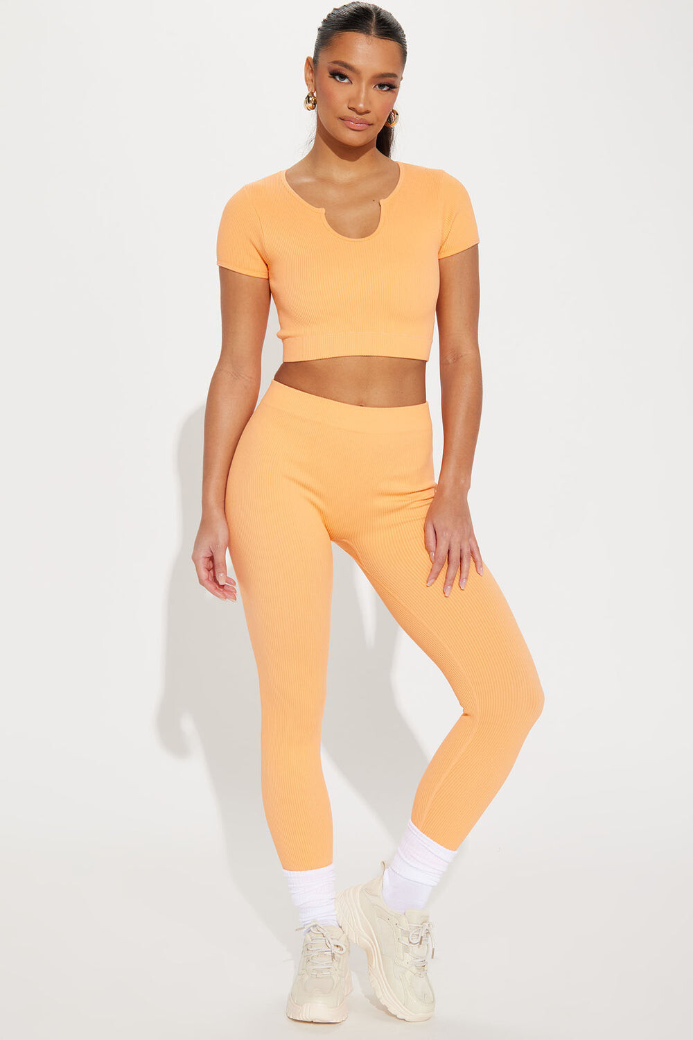 

Леггинсы Fashion Nova 51846SET, оранжевый