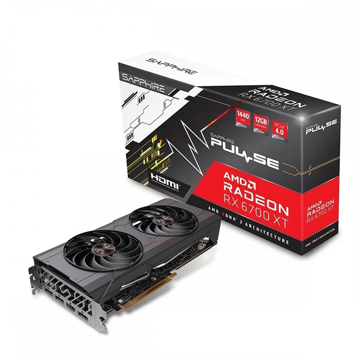 Видеокарта Sapphire Pulse AMD Radeon RX 6700 XT GAMING OC, 12ГБ цена и фото