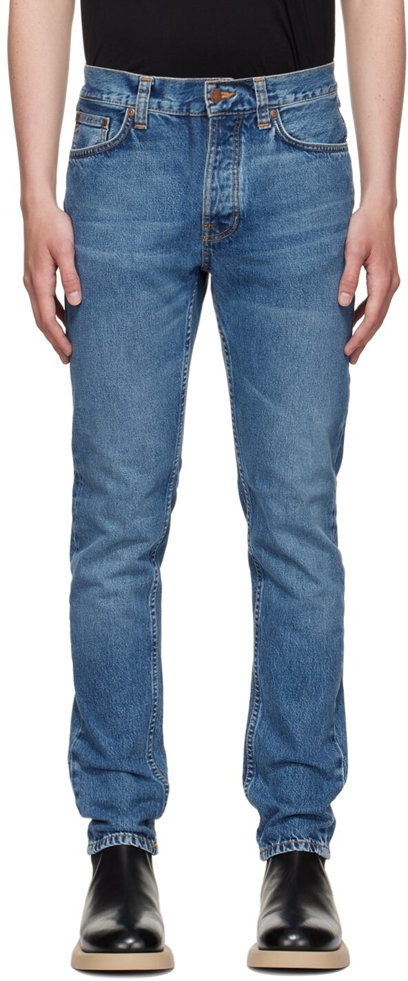 

Синие джинсы Steady Eddie II Nudie Jeans