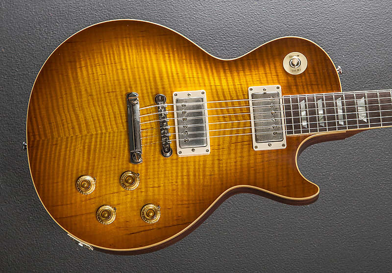 

Стандартное переиздание Les Paul 1959 года - Vintage Lemon Burst Gibson Les Paul Standard Reissue -