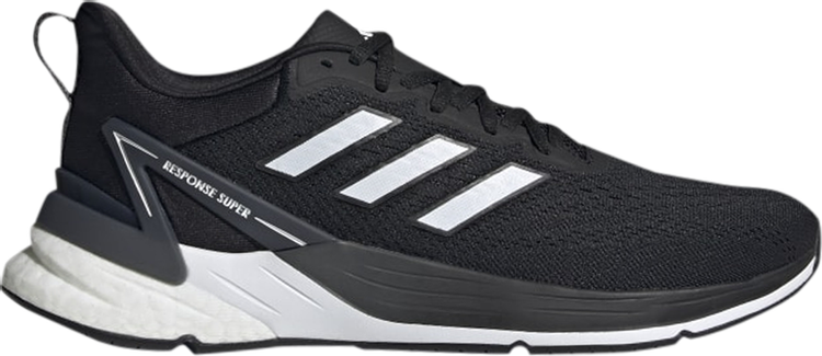 Кроссовки Adidas Response Super 2.0 'Black White', черный - фото