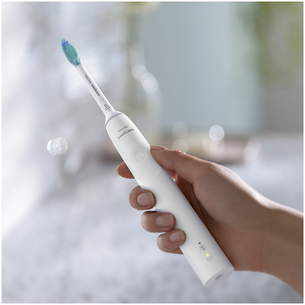 Philips Sonicare 3100 HX3673/13 звуковая зубная щетка белая, 1 упаковка –  купить с доставкой из-за рубежа через платформу «CDEK.Shopping»