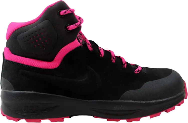 

Кроссовки Nike Terrain Boot GS 'Black Pink', розовый