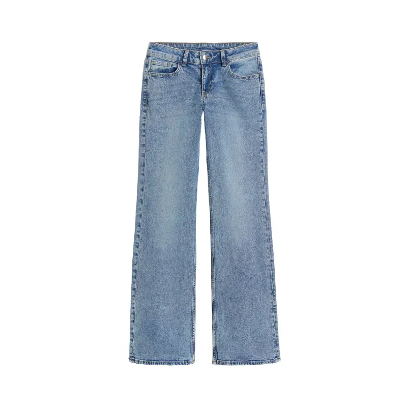 

Джинсы H&M Flare Low, светло-синий
