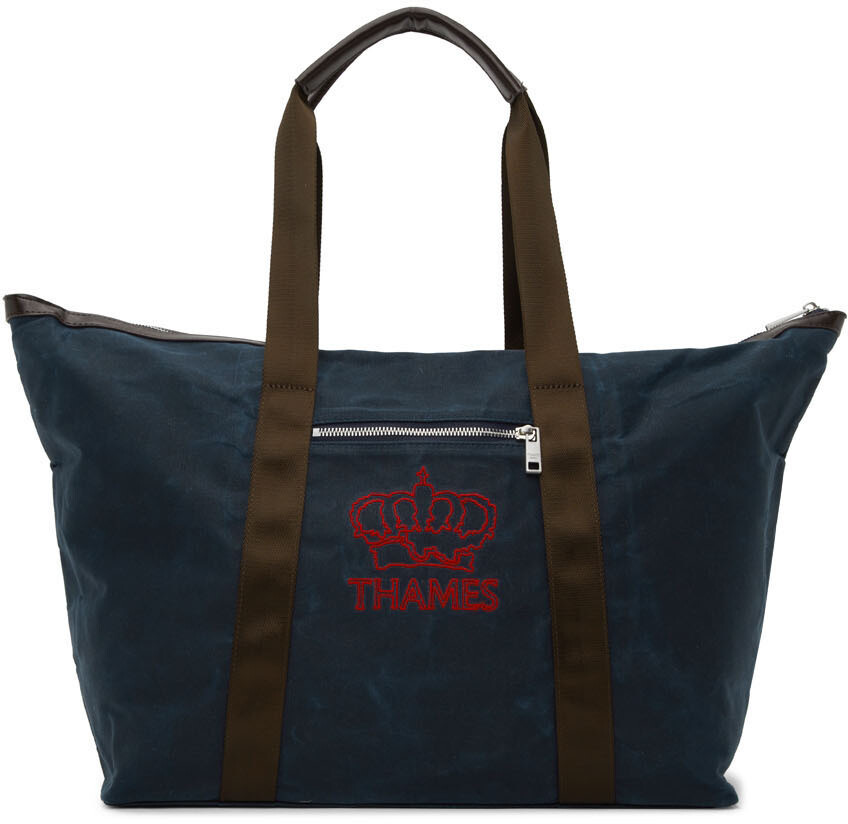 

Сумка с короткими ручками Weekender темно-синего цвета Thames MMXX.