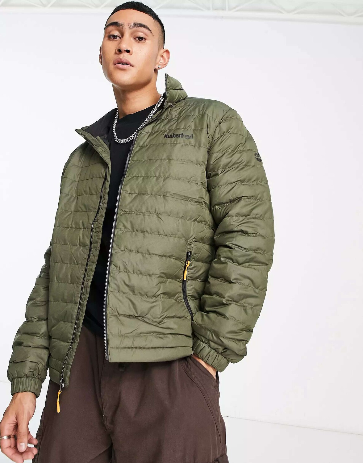 Куртка Timberland DWR Axis цвета хаки timberland dwr nylon jogger