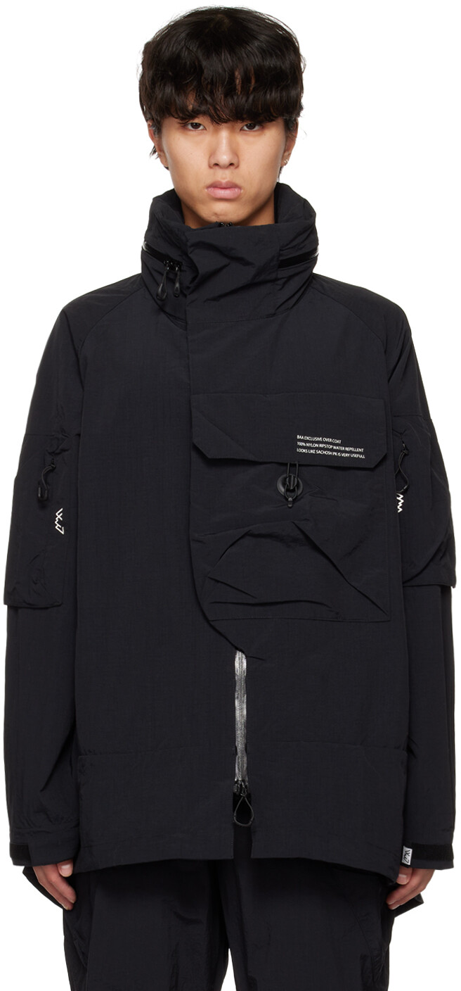 

Черная длинная куртка BAA CMF Outdoor Garment