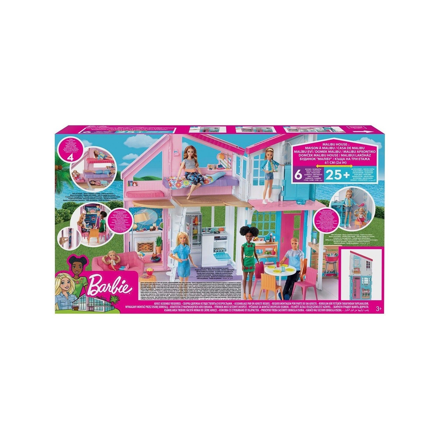 

Кукла Barbie Сказочный дом в Малибу FXG57