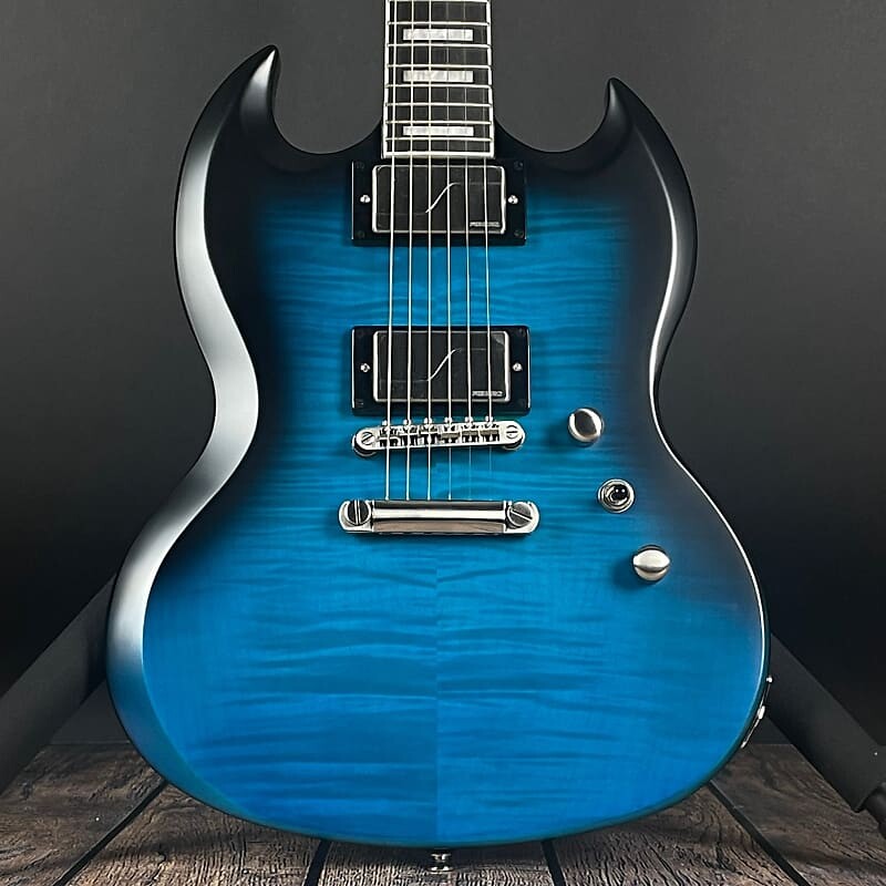 

Epiphone Prophecy SG- Blue Tiger Aged Gloss (21061530832)