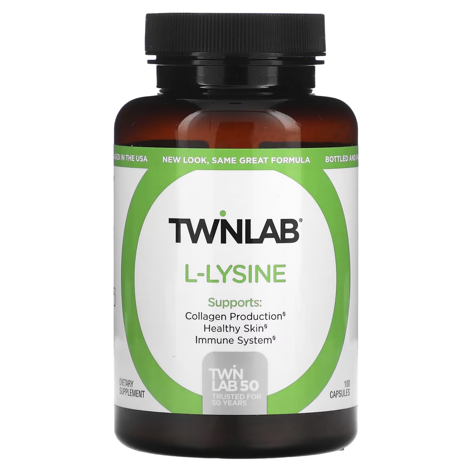 

Twinlab L-лизин 500 мг, 100 капсул