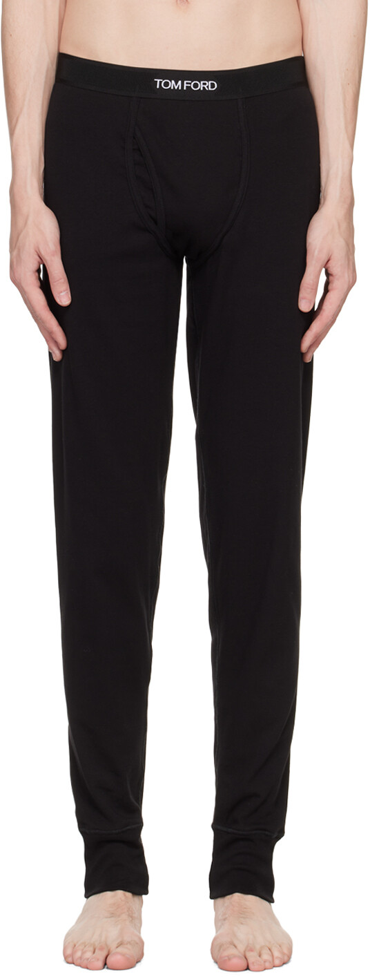 

Черные брюки Long John Lounge TOM FORD, Черный