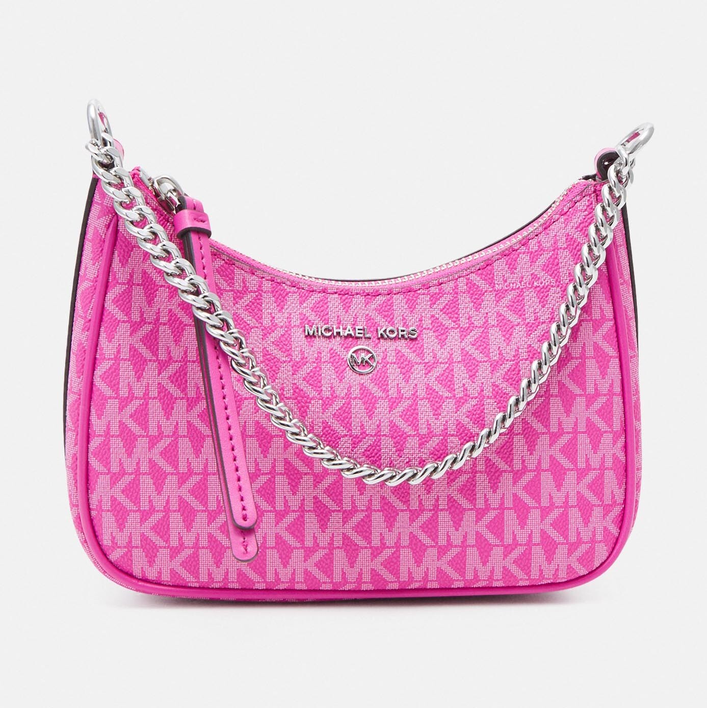 

Сумка хобо Michael Kors Jet Chain Pouchette, вишневый