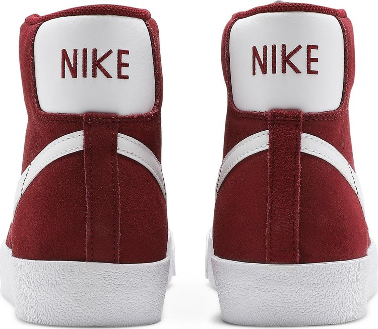 Nike blazer mid 2025 77 red suede