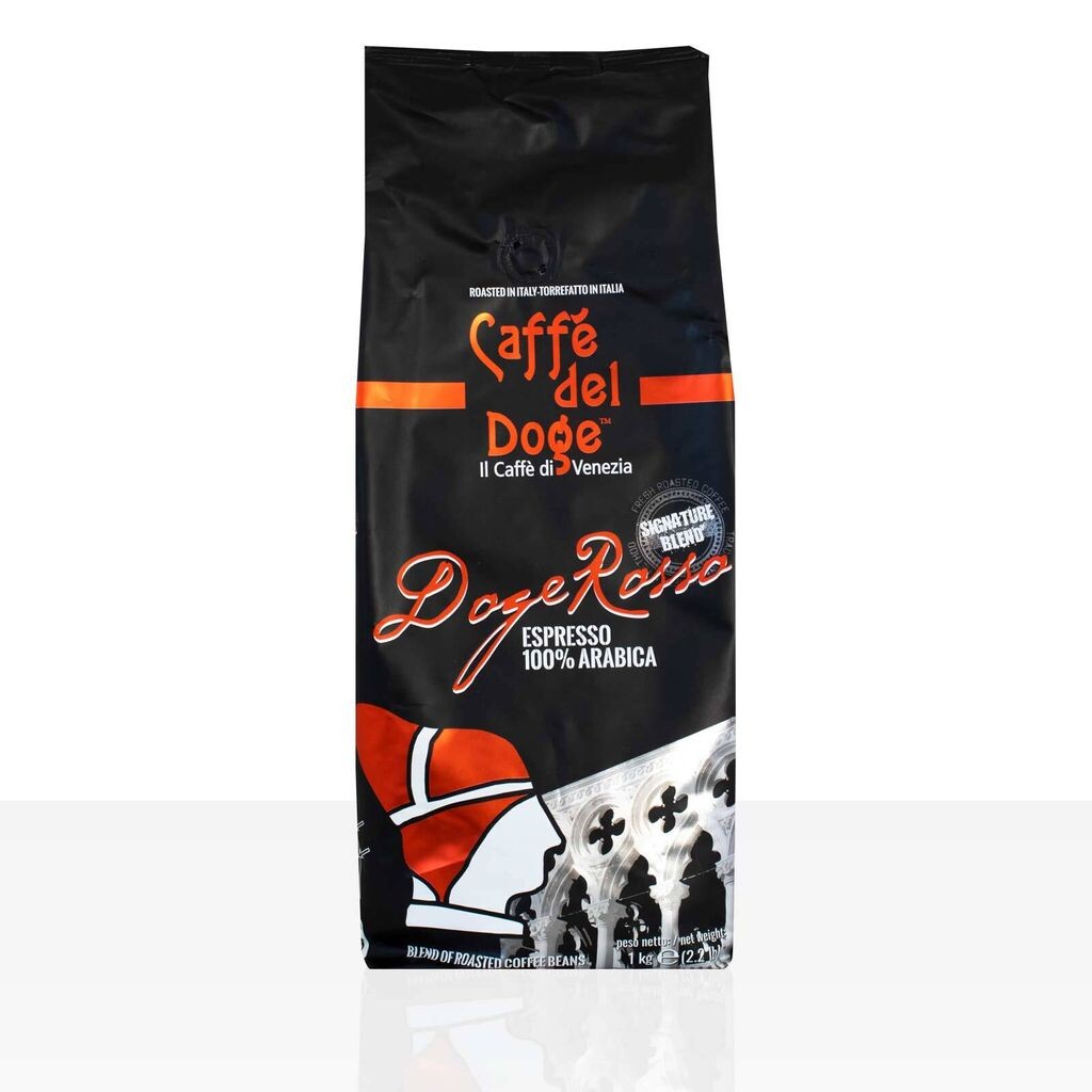 

Кофе Caffè Del Doge Rosso Espresso 100% Арабика 1кг в зернах