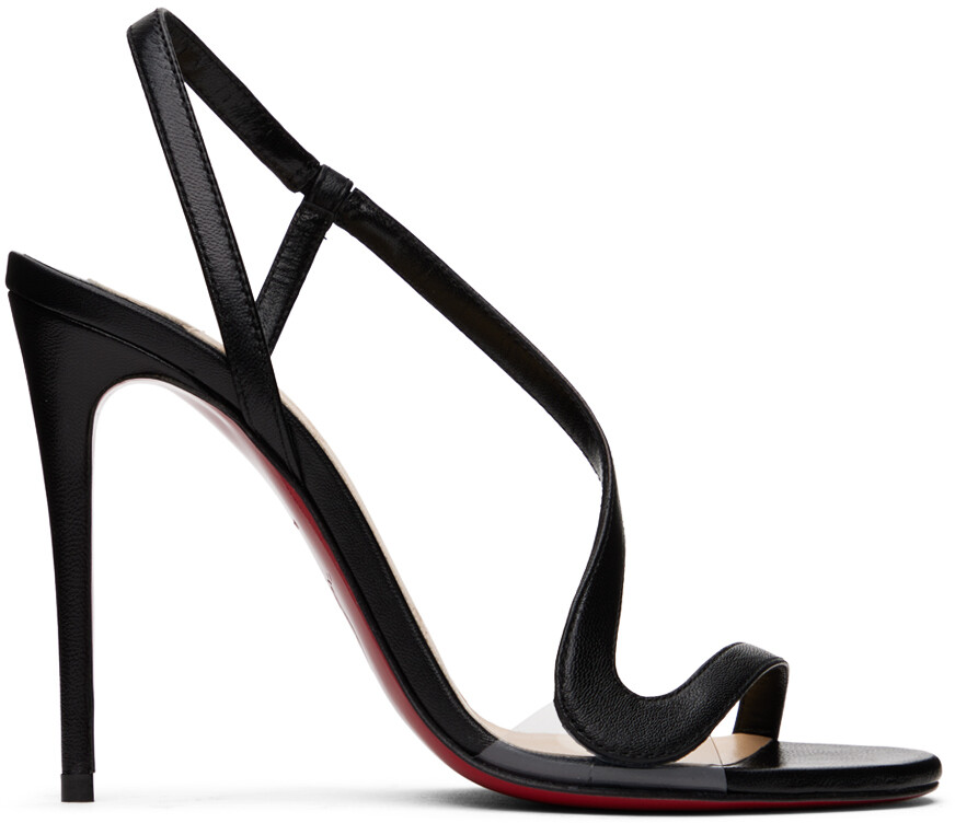 

Черные босоножки на каблуке Rosalie 100 Christian Louboutin