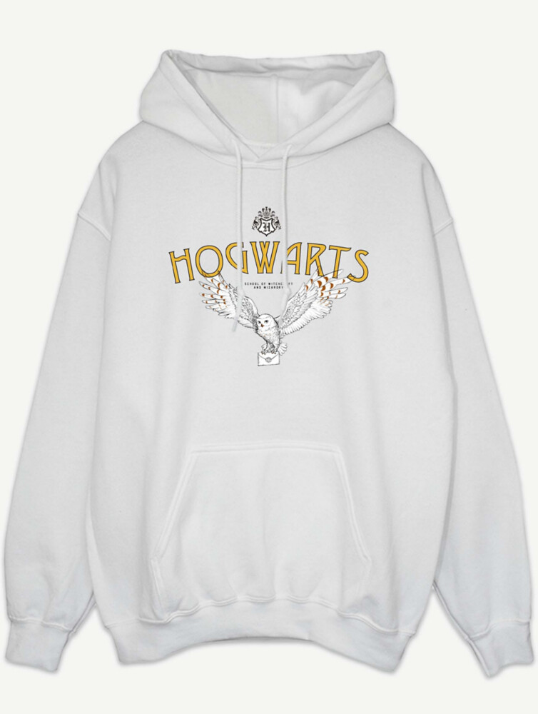 

Белая толстовка с принтом NW2 Harry Potter Hogwarts Owl George., белый